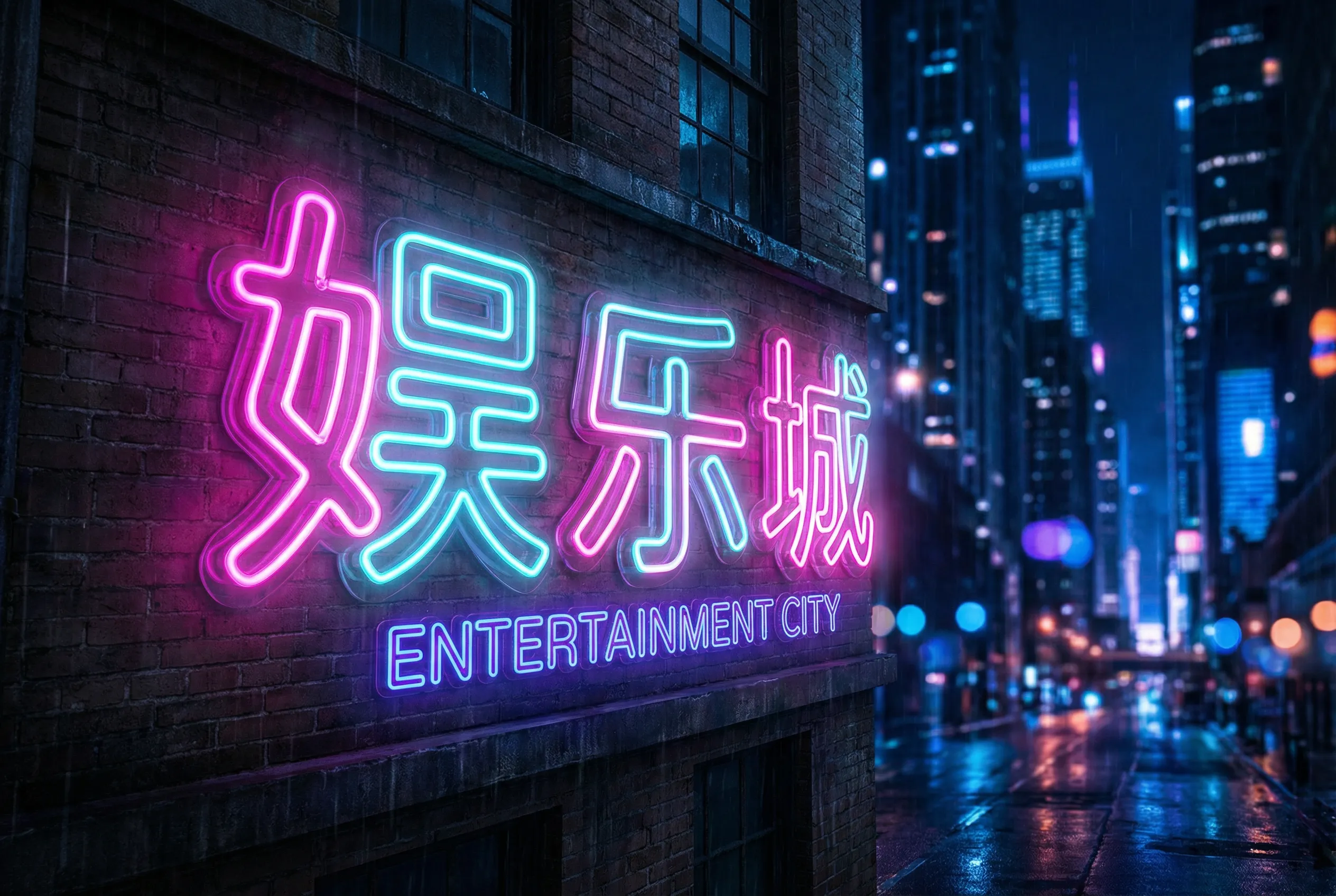 新葡京霓虹都市Logo