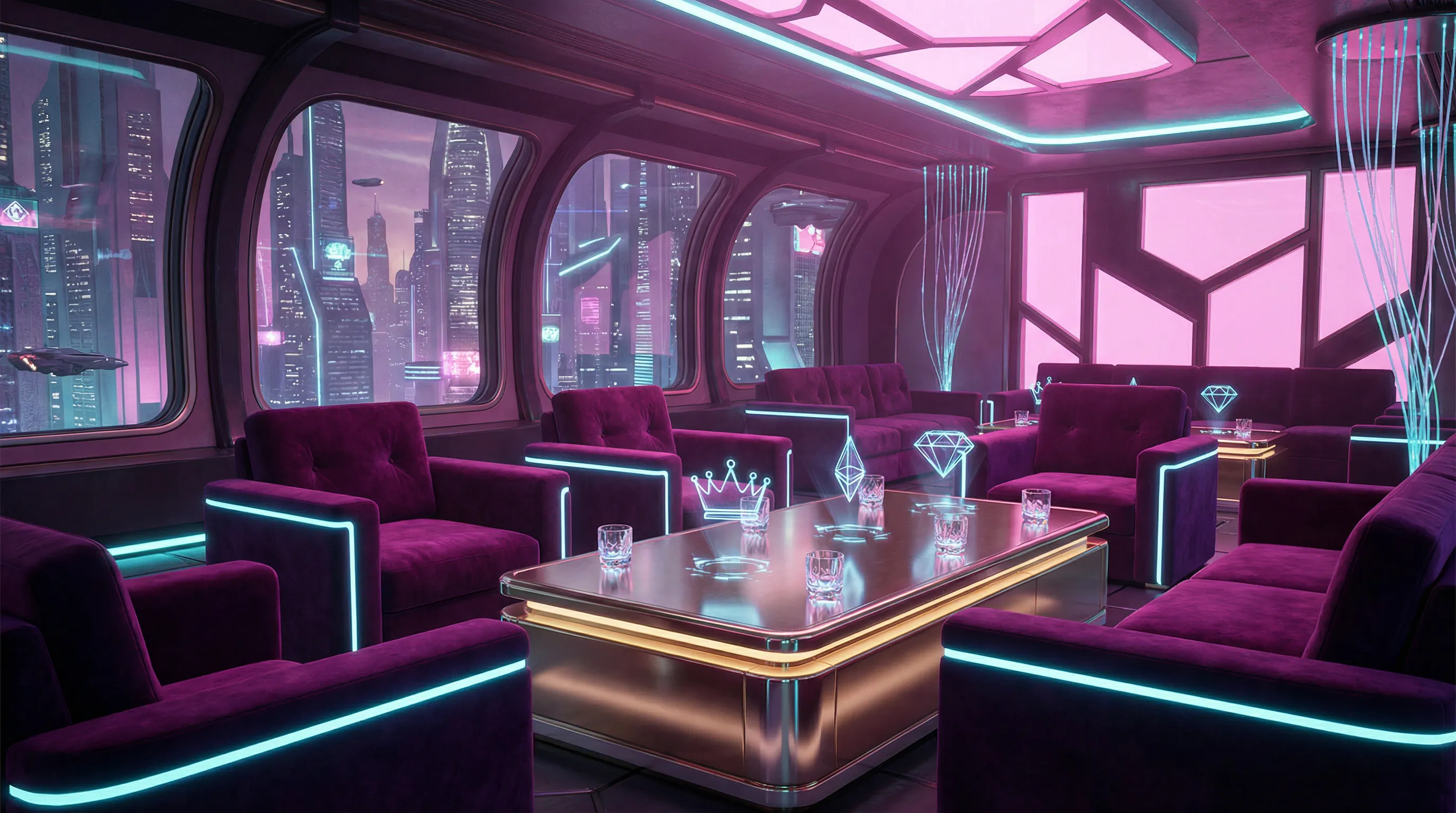 新葡京赛博朋克VIP贵宾厅